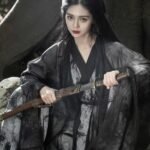 Female Chinese Traditional Dress Ancient Black Hanfu