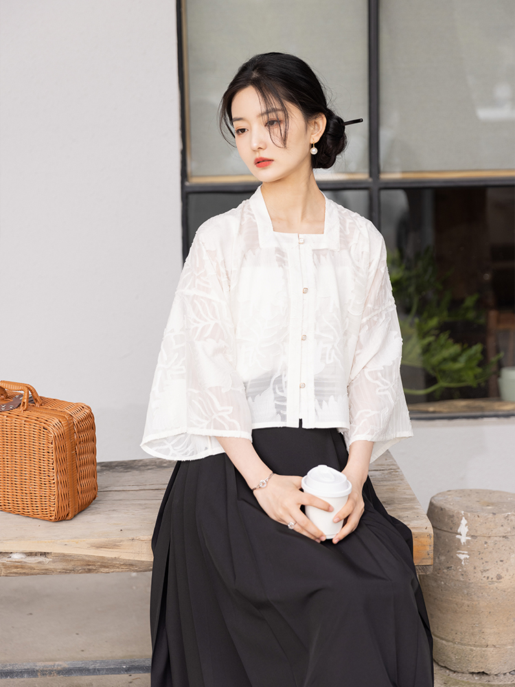 Female Princess Hanfu Dress Daily Shirt Skirt Women
