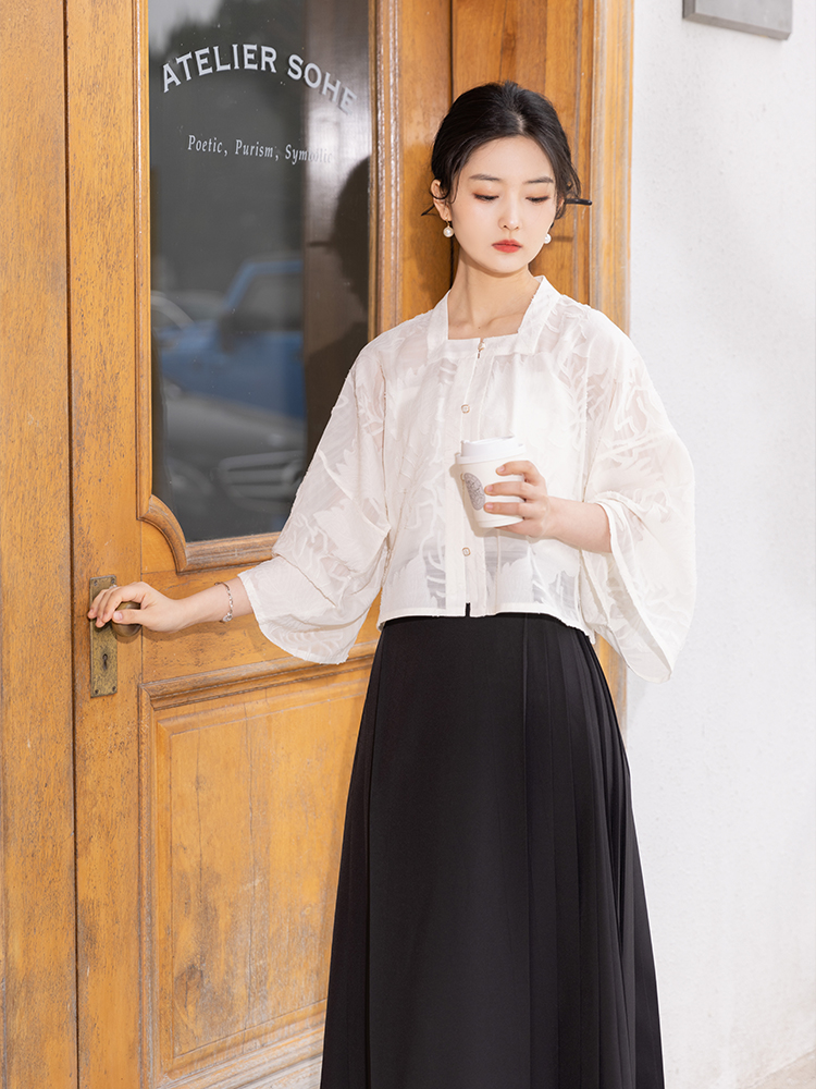 Female Princess Hanfu Dress Daily Shirt Skirt Women