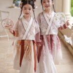 Girls’ Birthday Dresses Chinese Tang Dynasty Hanfu