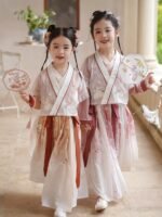 Girls’ Birthday Dresses Chinese Tang Dynasty Hanfu