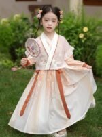 Girls’ Birthday Dresses Chinese Tang Dynasty Hanfu - Image 4