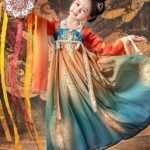 Girls Dance Dress Chinese Style Performance Dress
