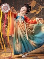Girls Dance Dress Chinese Style Performance Dress
