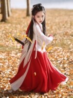 Girl’s Fairy Hanfu Costume Stage Cospay