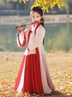 Girl’s Fairy Hanfu Costume Stage Cospay - Image 2