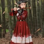 Girls Hanfu Chinese Ancient Clothing Flying Fish Fu