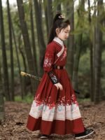 Girls Hanfu Chinese Ancient Clothing Flying Fish Fu - Image 3