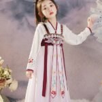 Girls Party Dress Ancient Style Hanfu Dress
