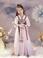 Girls Party Dress Ancient Style Hanfu Dress - Image 2