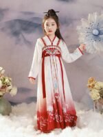 Girls Party Dress Ancient Style Hanfu Dress - Image 4