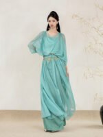 Girls Party Dresses Chinese Fashion Hanfu Dress - Image 2