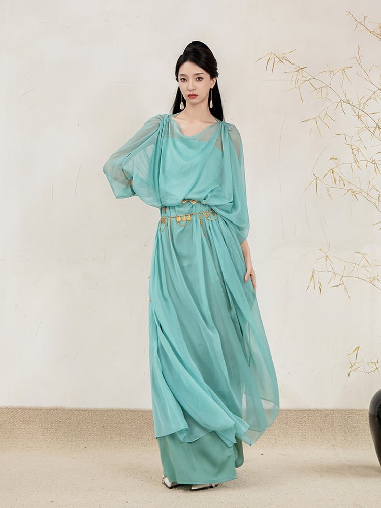 Girls Party Dresses Chinese Fashion Hanfu Dress