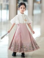 Girls Spring Dress Chinese Fashion Hanfu - Image 2
