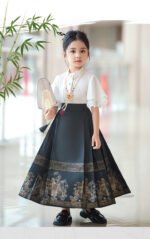 Girls Spring Dress Chinese Fashion Hanfu - Image 3