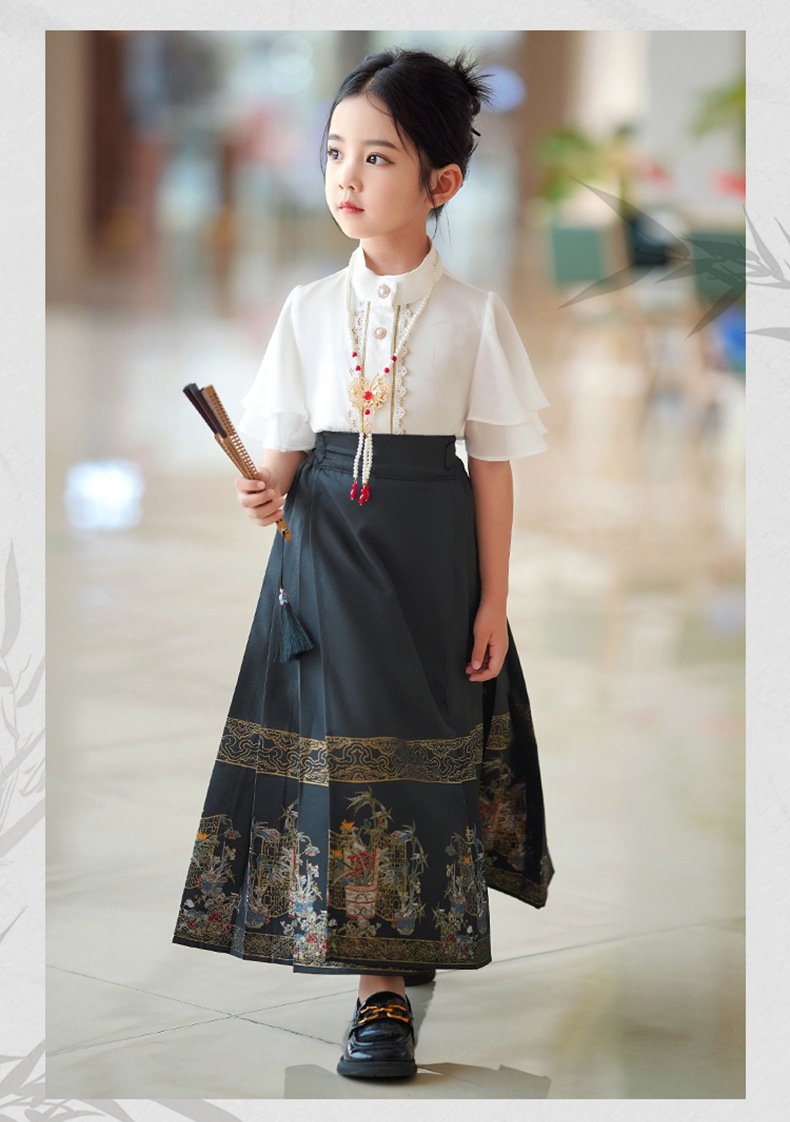 Girls Spring Dress Chinese Fashion Hanfu