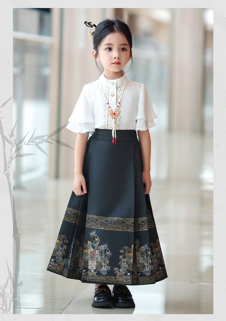 Girls Spring Dress Chinese Fashion Hanfu