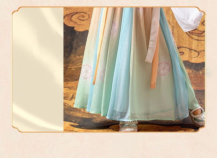 Girls Summer Dresses Chinese Style Princess Dress