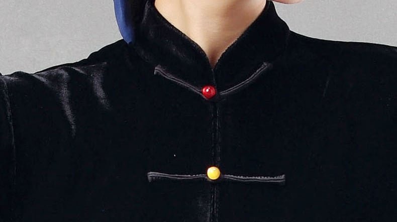 Gold Velvet Tai Chi Clothing for Man Women