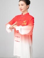 Gradient Kung Fu Tai Chi Uniform Women Men - Image 3