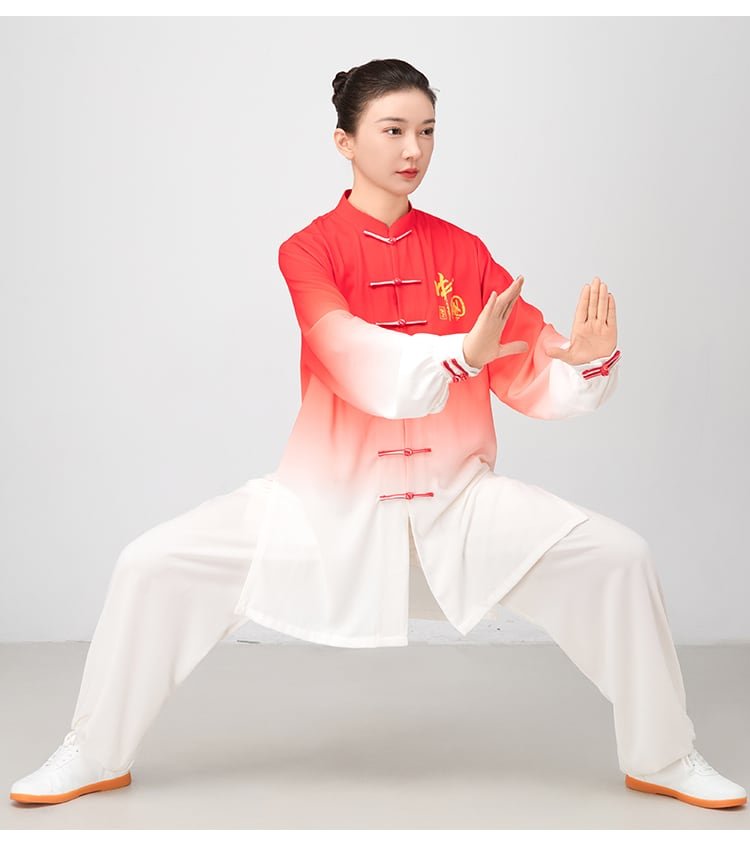 Gradient Kung Fu Tai Chi Uniform Women Men