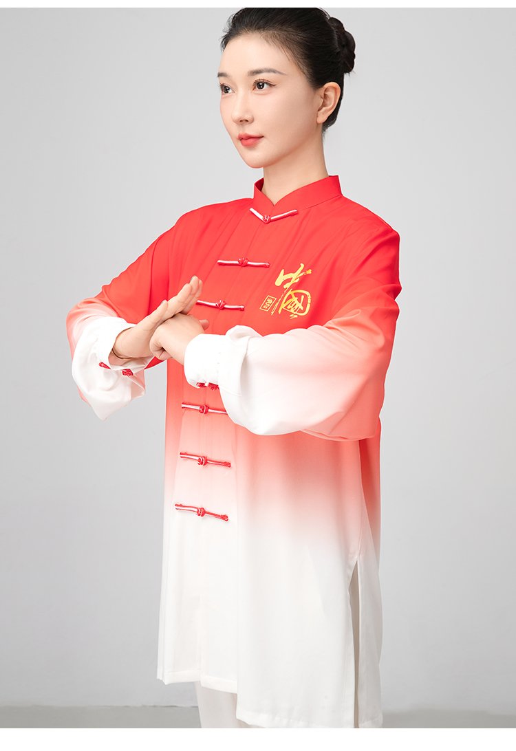Gradient Kung Fu Tai Chi Uniform Women Men
