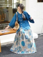 Han Style Clothing Spring Hanfu Dress - Image 2
