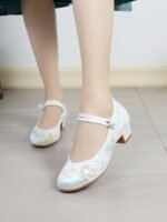 Hanfu Cloth Shoes Embroidered Mary Janes - Image 2