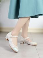 Hanfu Cloth Shoes Embroidered Mary Janes - Image 3