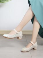 Hanfu Cloth Shoes Embroidered Mary Janes - Image 4