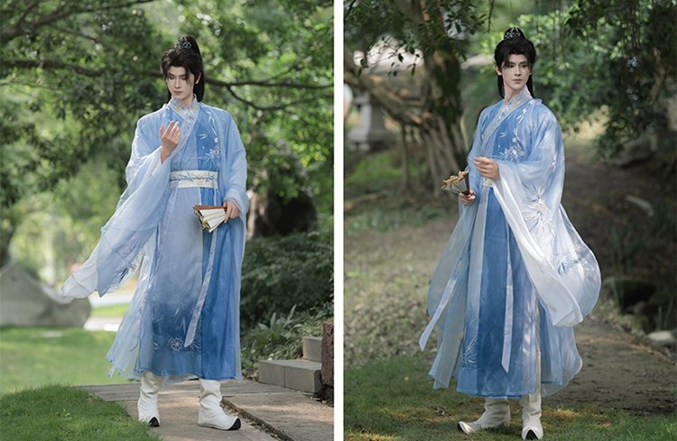 Hanfu Dress Male Chinese Traditional Costume