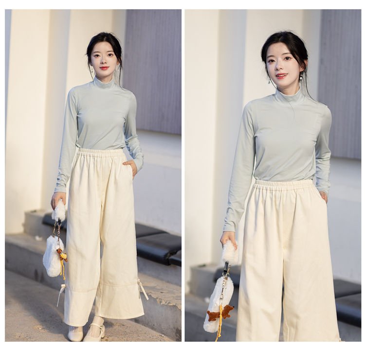 Hanfu For Autumn Winter Tang-Style Robe And Pants