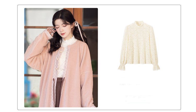 Hanfu For Students Ming-Style Long Shirt And Pants