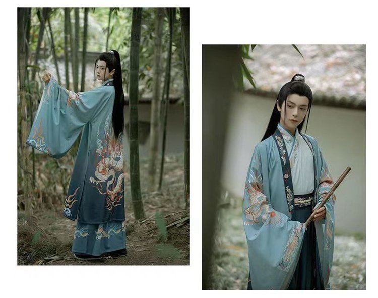 Hanfu Male Clothing Ancient Chinese Costume