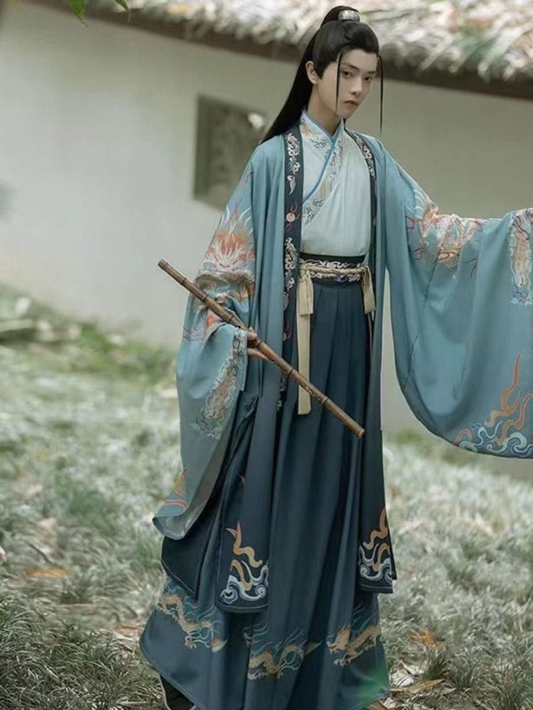 Hanfu Male Clothing Ancient Chinese Costume