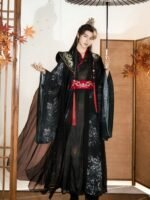Hanfu Male Suit Chinese Ancient Swordsman Clothing - Image 2