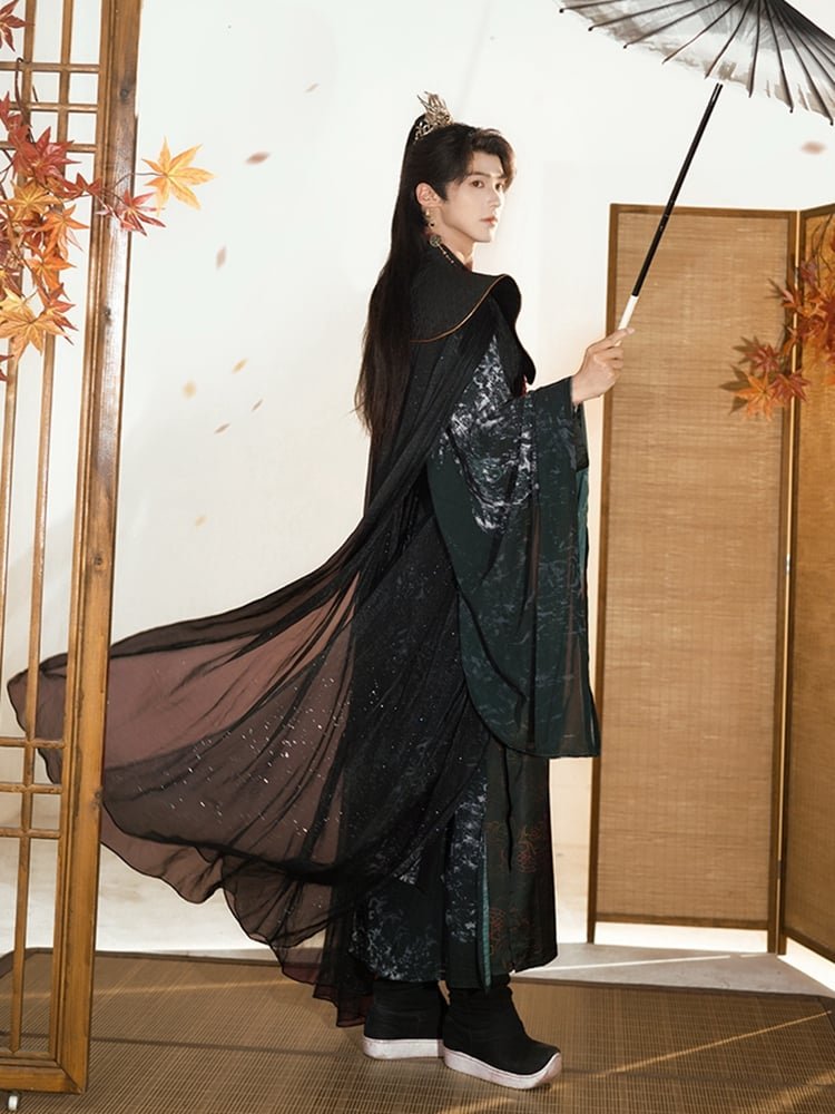 Hanfu Male Suit Chinese Ancient Swordsman Clothing