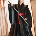 Hanfu Male Suit Chinese Ancient Swordsman Clothing