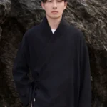 Hanfu Shirt Male Chinese Style Cotton Linen Cardigan