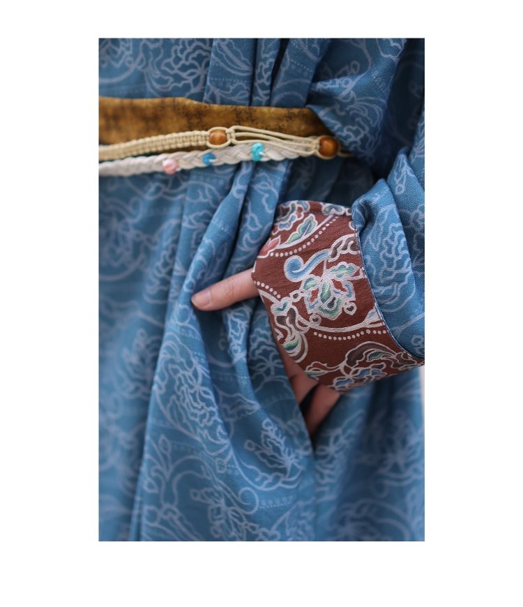 Hanfu Tang Dynasty Costume Hanfu with Robe and Trousers