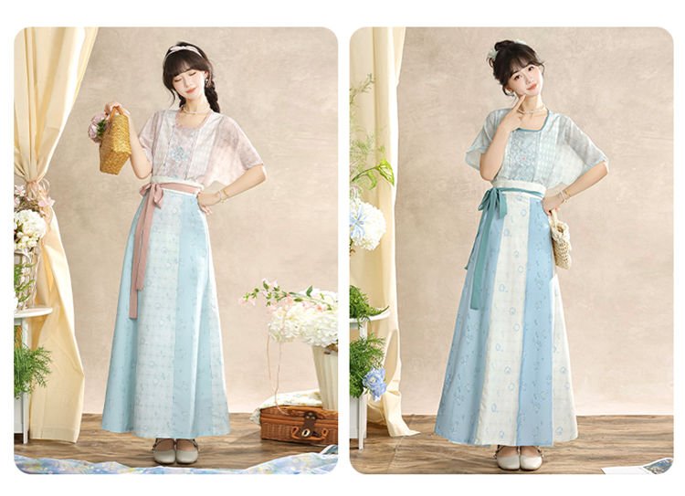 Improved Hanfu Dress for Daily Wear