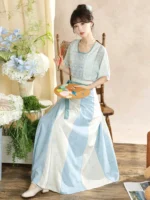 Improved Hanfu Dress for Daily Wear - Image 2
