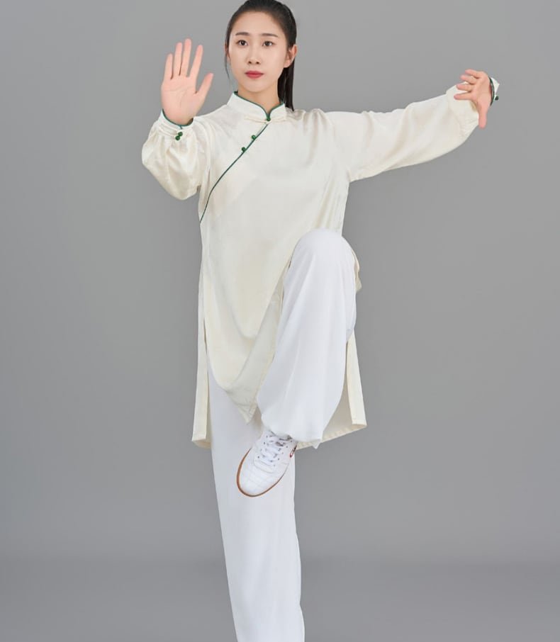 Jacquard Tai Chi Shirt Pants Women Training Clothing