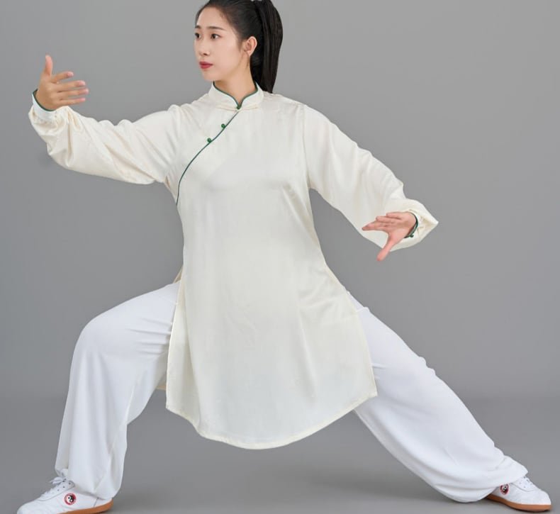Jacquard Tai Chi Shirt Pants Women Training Clothing