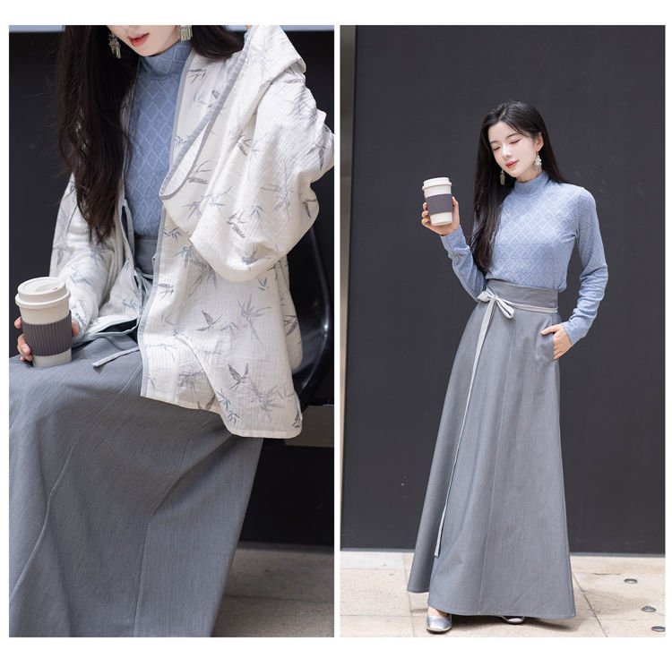 Jin-style Daily Hanfu Outfit Fashion Hanfu Dress