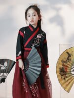 Kids Dress Chinese Traditional Hanfu For Girls - Image 3