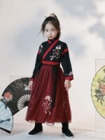 Kids Dress Chinese Traditional Hanfu For Girls - Image 4