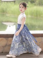 Kids Dresses For Girls Chinese Style Hanfu Dress - Image 4