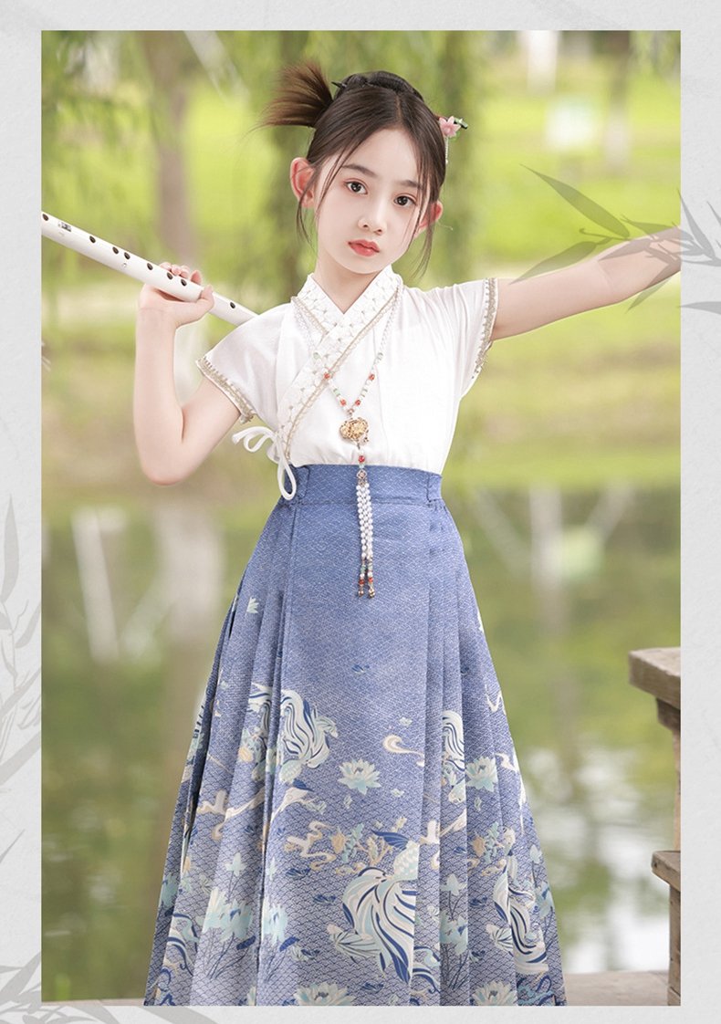 Kids Dresses For Girls Chinese Style Hanfu Dress