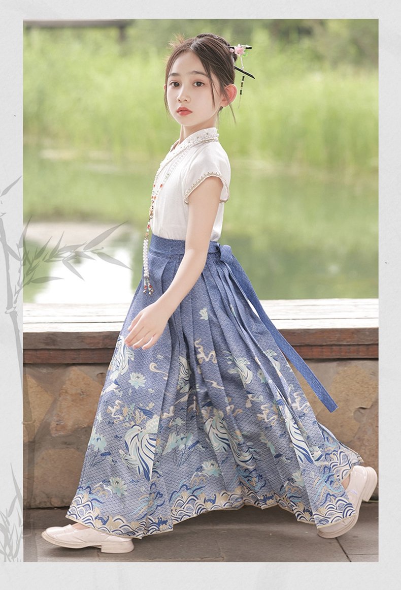 Kids Dresses For Girls Chinese Style Hanfu Dress